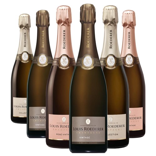 Crate of 6 The Louis Roederer Collection